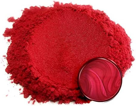 אבקת אבקת אבקת נציץ עיניים באקו אדום אמנויות DIY רב תכליתי ותוסף מלאכה | פצצות אמבטיה טבעיות,